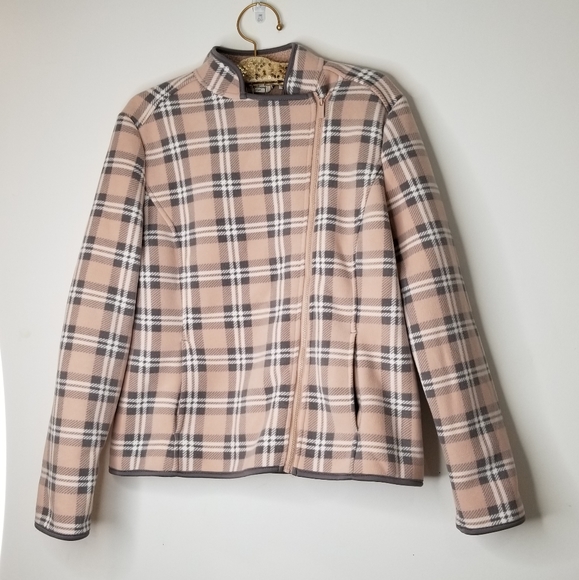 Liz Claiborne Jackets & Blazers - Liz Claiborne Fleece Zipper Pocket Jacket